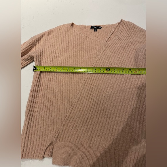 Blush Guess off the shoulder sweater. Size Small. Great condition. - Picture 2 of 7